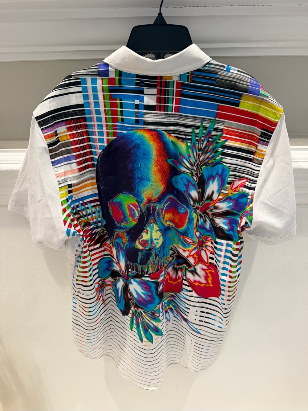Robert Graham “Cursed Raider” Short Sleeve Button Up Shirt